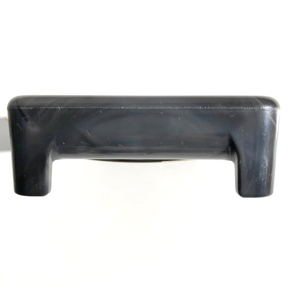 Kitsch Recycled Plastic Self-Draining Soap Dish Eco-Friendly Gray Marbled New - Picture 3 of 6